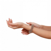 Акупунктурный массажер для кистей и пальцев рук Просто-Полезно (серебро)