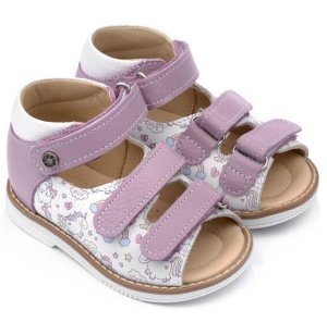 Сандалии для девочек Tapiboo Сирень 26036 сиреневые/лошадки
