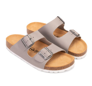 Шлепки женские Ortmann Cork Vegas 11.45 серый асфальт