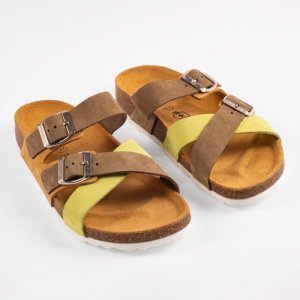 Шлепанцы женские Ortmann Cork Malia 15208-1